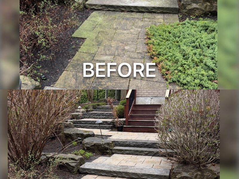 Hardscape walkway | Aurora, ON