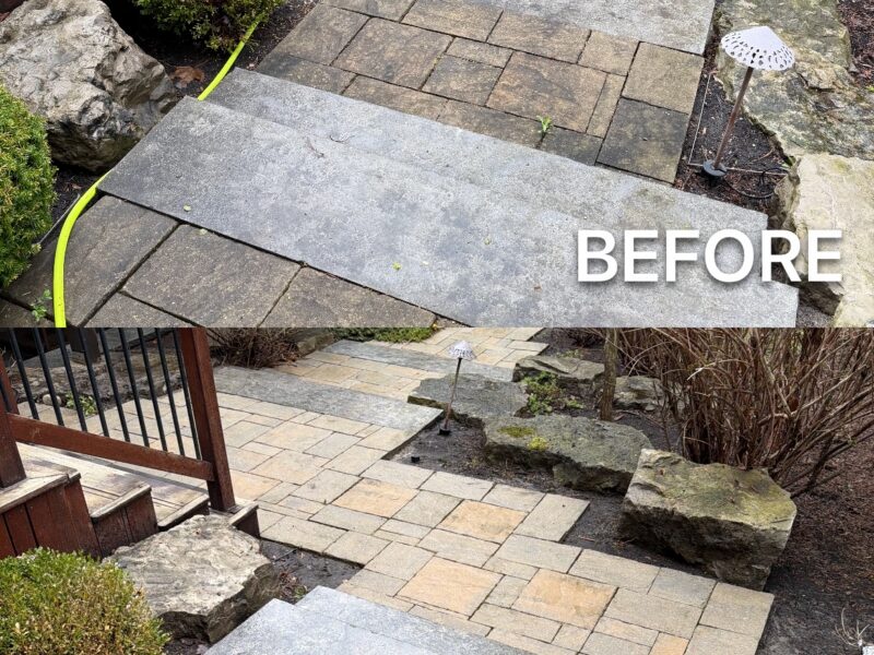 Hardscape cleaning | Aurora, ON