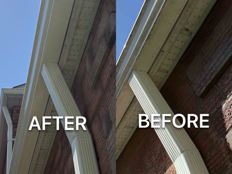 Eavestrough Brightening | Whitby, ON