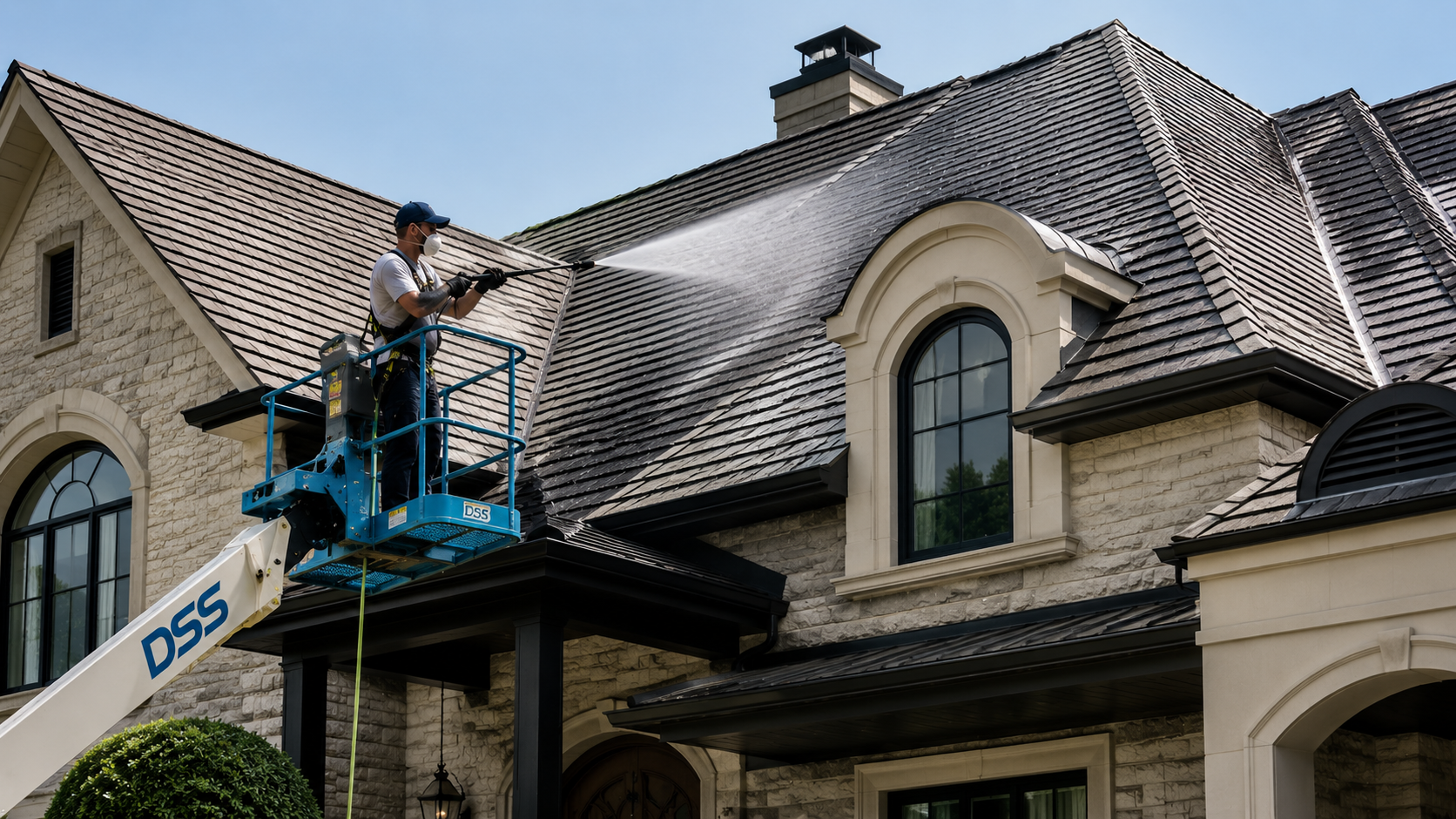 Roof Soft Washing