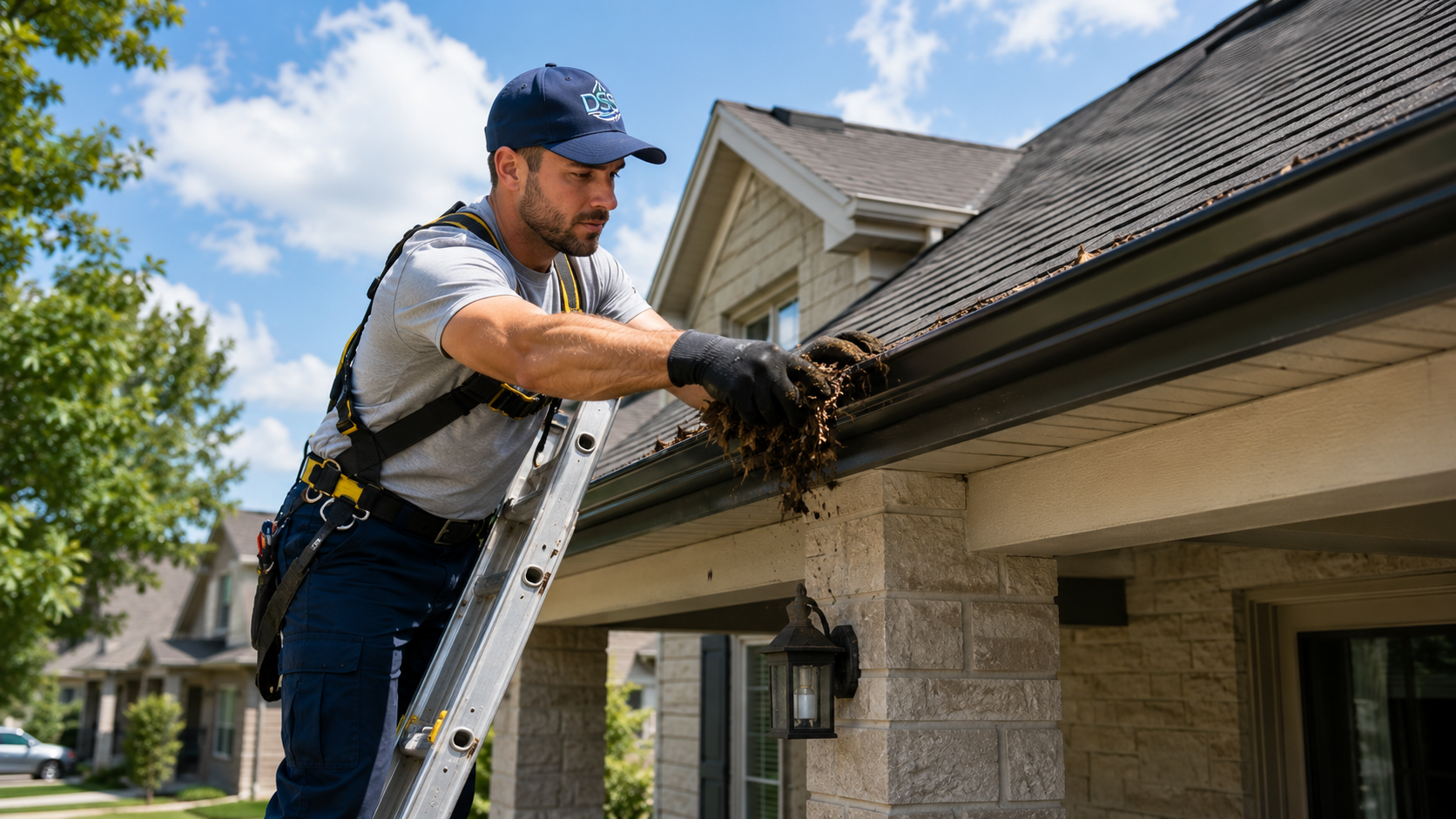 Eavestrough Cleaning & Brightening