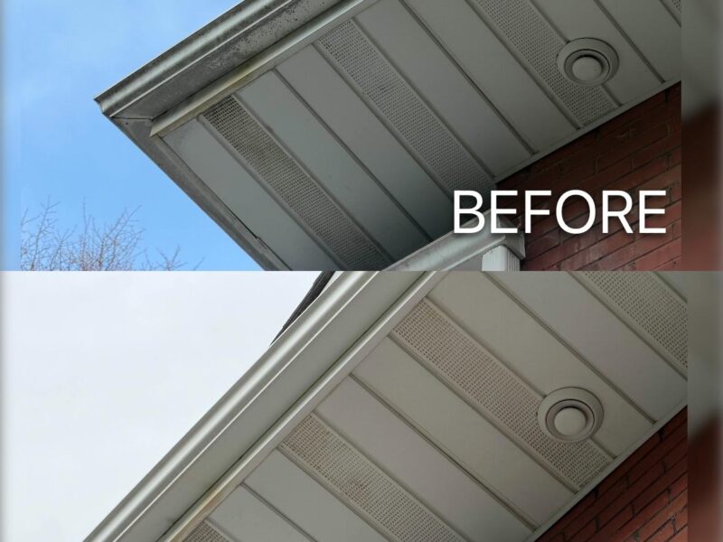 Eavestrough Brightening | Aurora, ON