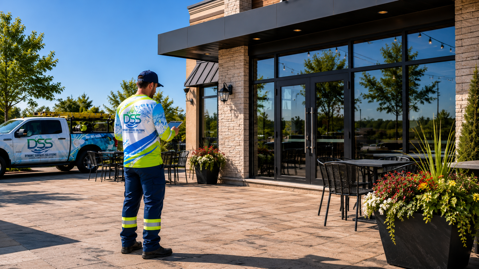 Dynamic Surface Solutions exterior cleaning in Durham Region